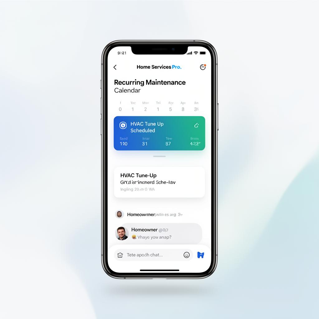 Recurring maintenance